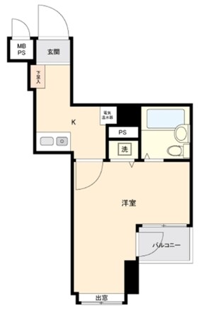 日神パレス東十条の物件間取画像